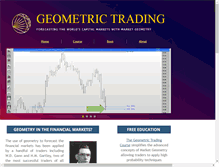 Tablet Screenshot of geometrictrading.com